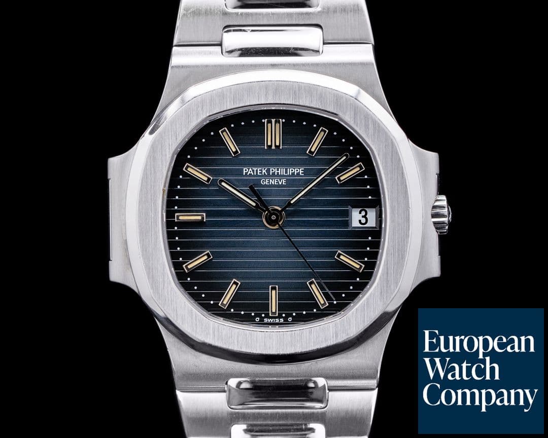 Image of Patek Philippe Nautilus 3800 Automatic Blue Dial SS FULL SET