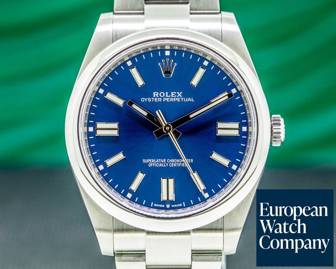 Image of Rolex Oyster Perpetual 124300 41mm SS / Blue Dial 2020 