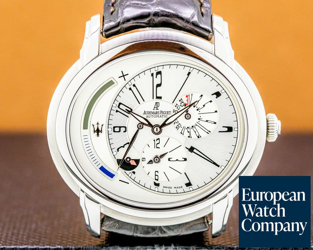 Image of Audemars Piguet Millenary Automatic Maserati SS / Leather