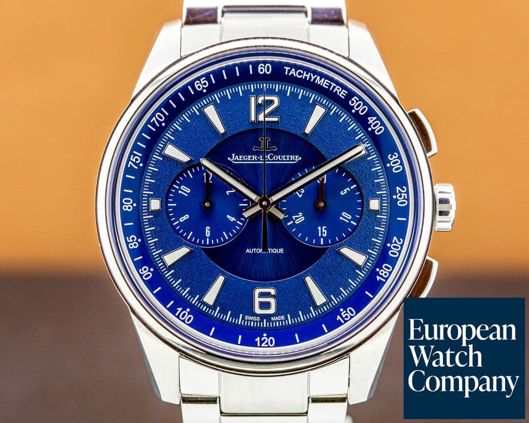 Image of Jaeger LeCoultre Polaris Chronograph SS Blue Dial