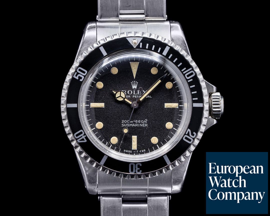 Image of Rolex Vintage Submariner 5513 "Meters First" SS Rivet Bracelet c. 1967