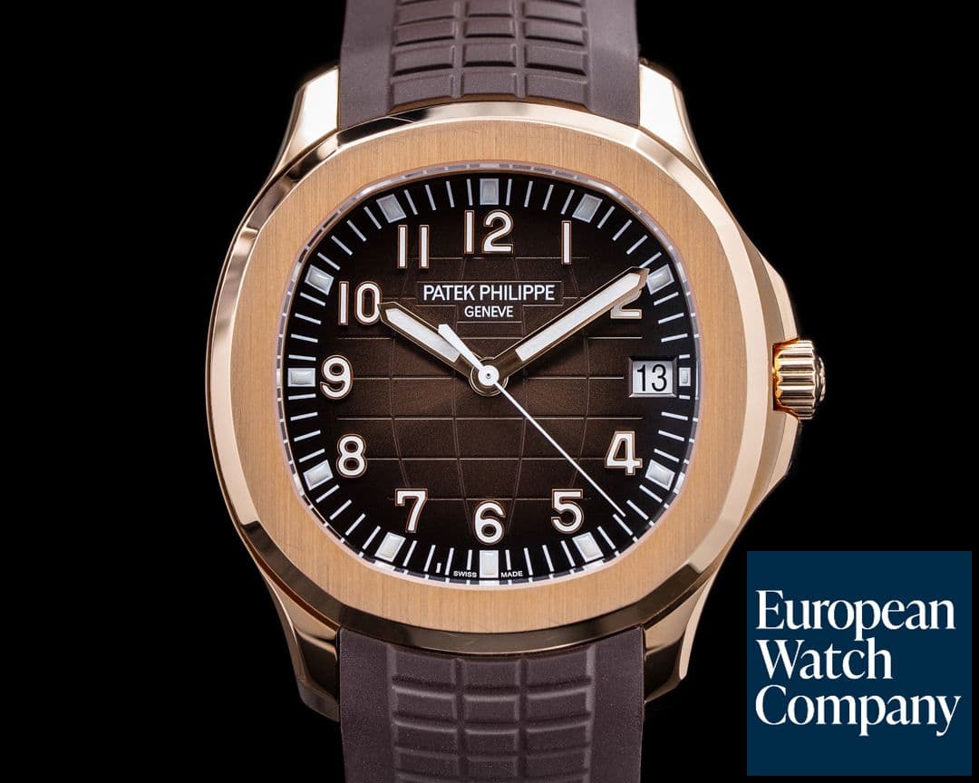 Image of Patek Philippe Aquanaut 18K 5167R Rose Gold / Brown Dial UNWORN 2021