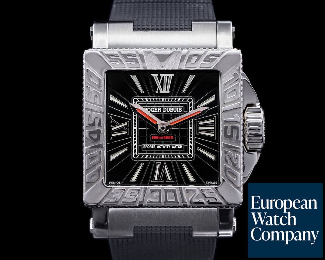 Image of Roger Dubuis Acqua Mare SS / Rubber Black Dial 41MM