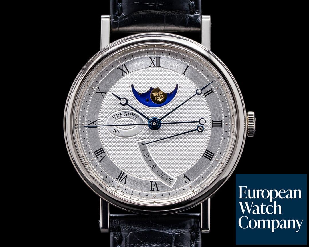 Image of Breguet Classique Moonphase 18K White Gold  