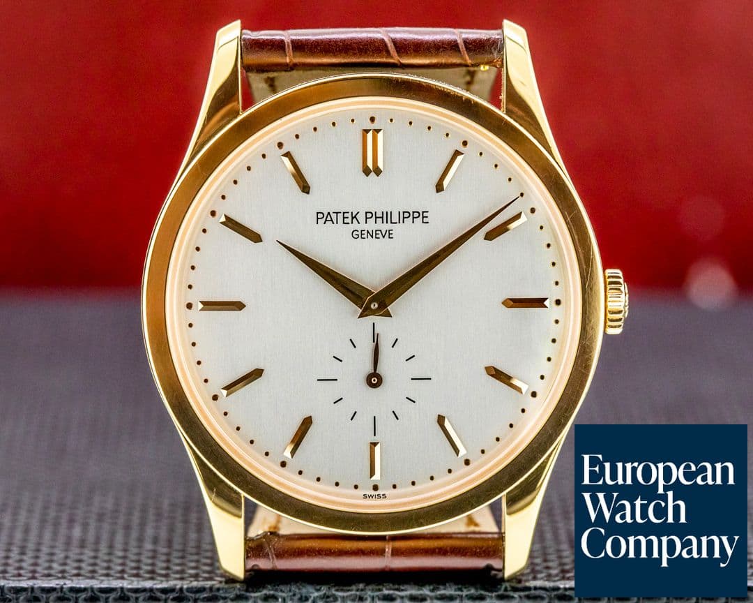 Image of Patek Philippe Calatrava Manual Wind 18K Rose Gold