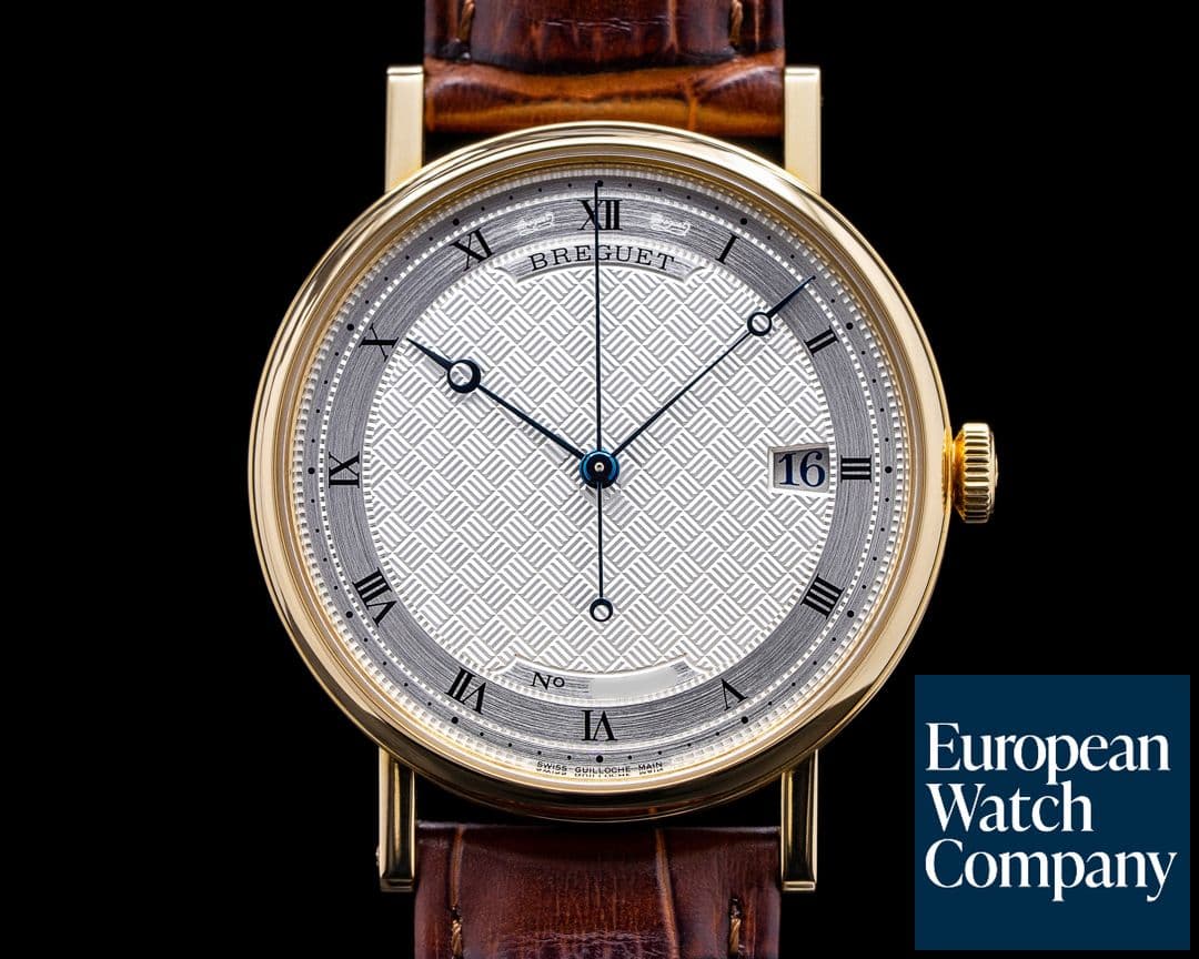 Image of Breguet Classique Guilloche Dial 18K Yellow Gold