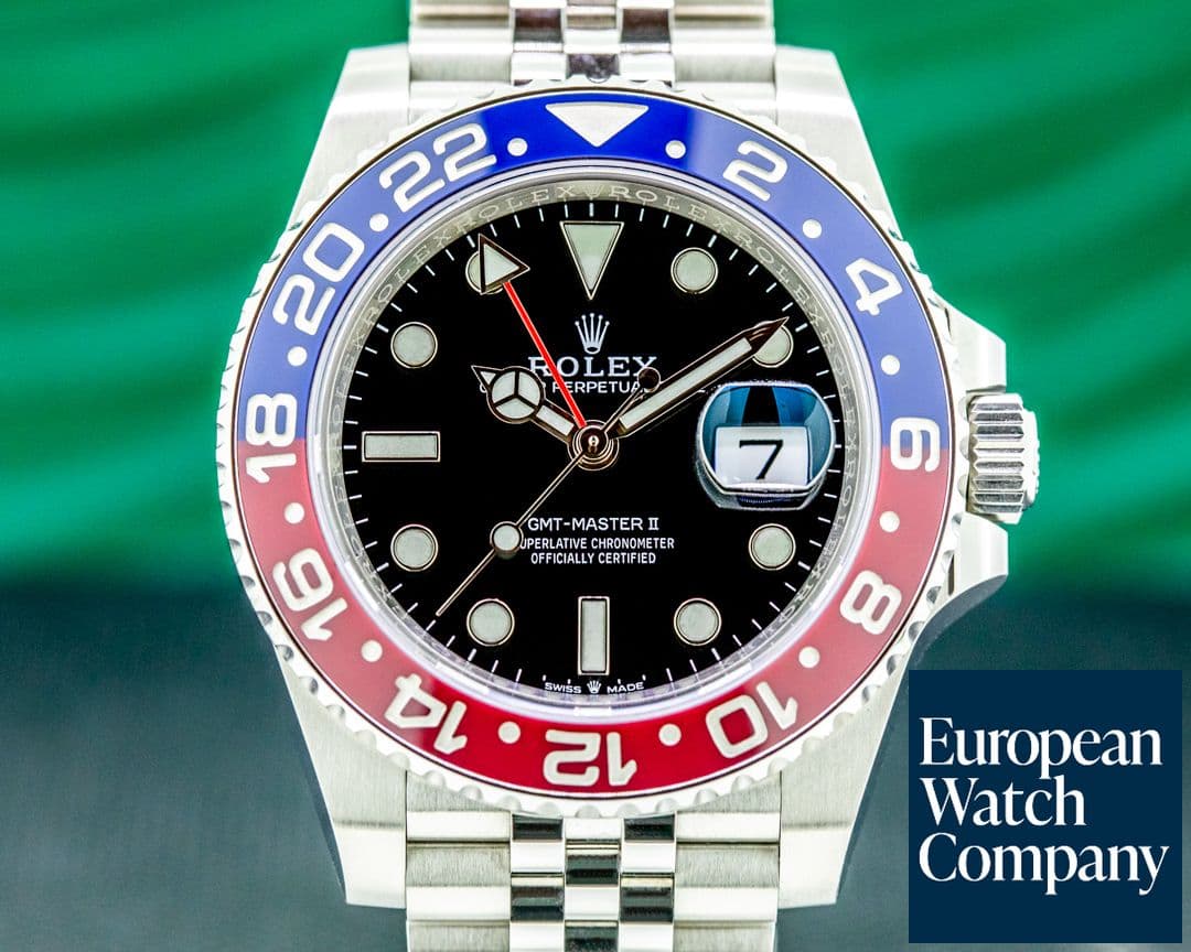 Image of Rolex GMT Master II Ceramic 126710 "Pepsi" SS / Jubilee 2021
