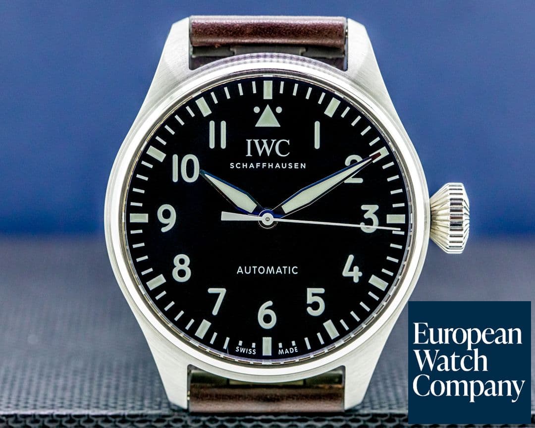 Image of IWC Big Pilot's Watch IW329301 43mm Black Dial UNWORN