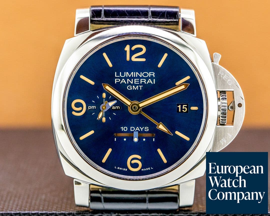 Image of Panerai Luminor 1950 10 Days GMT SS Limited Edition