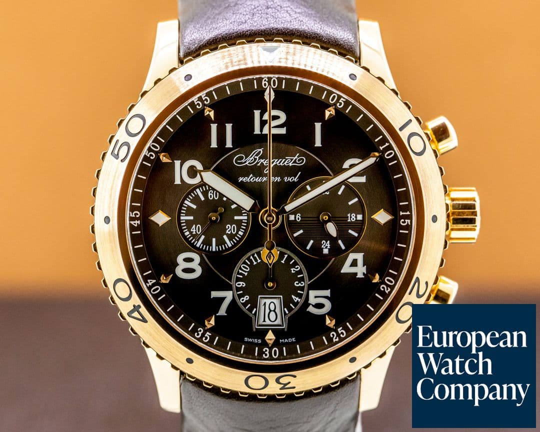 Image of Breguet Type XXI 3810BR Flyback 18K Rose Gold