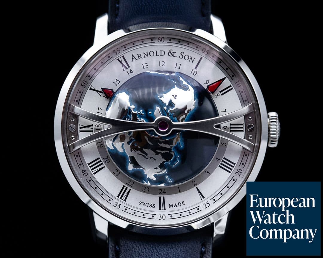 Image of Arnold & Son Globetrotter SS 40MM 