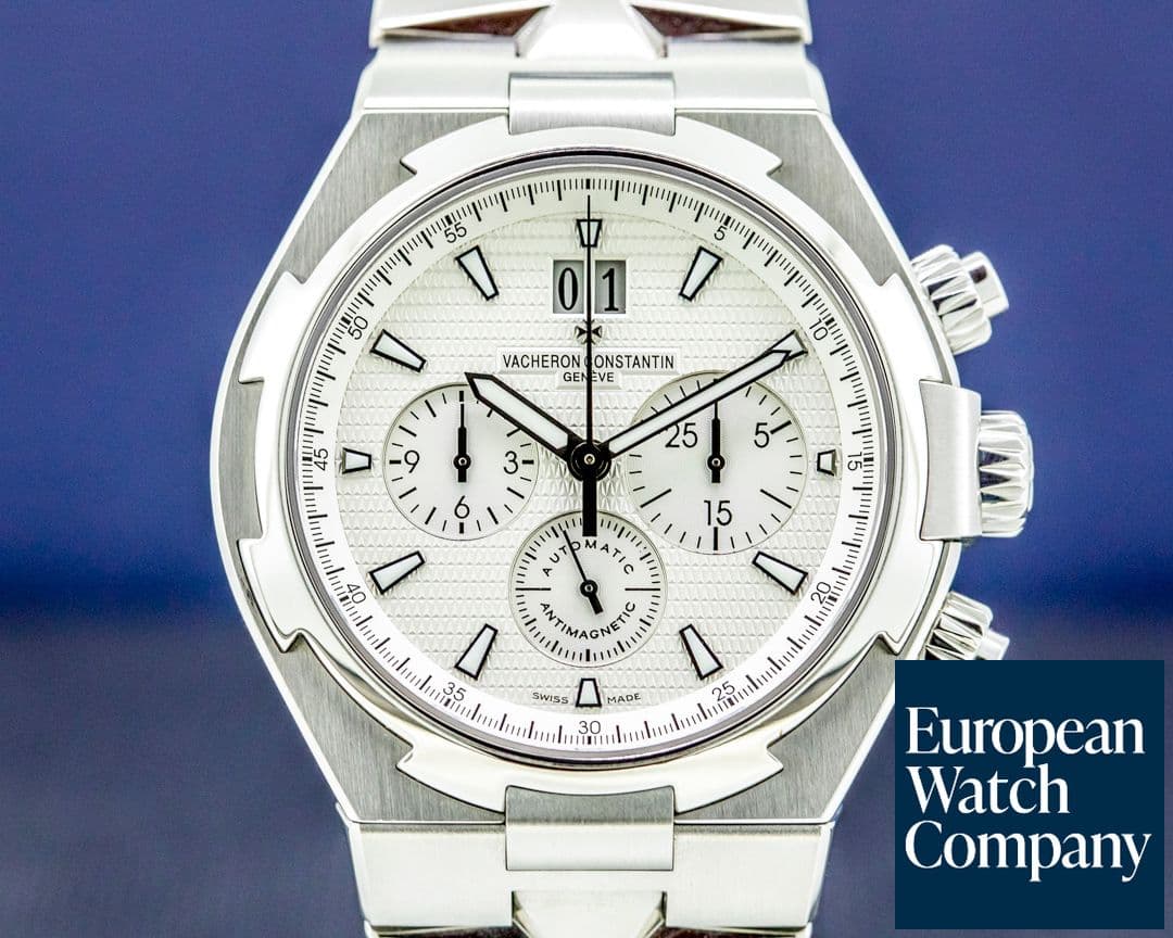 Image of Vacheron Constantin Overseas Chronograph White Dial SS / SS 
