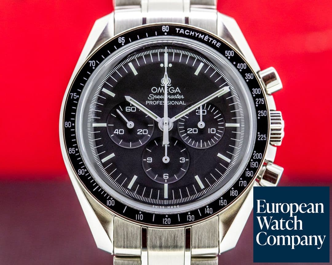 Image of Omega Speedmaster Professional Moonwatch Black Dial  