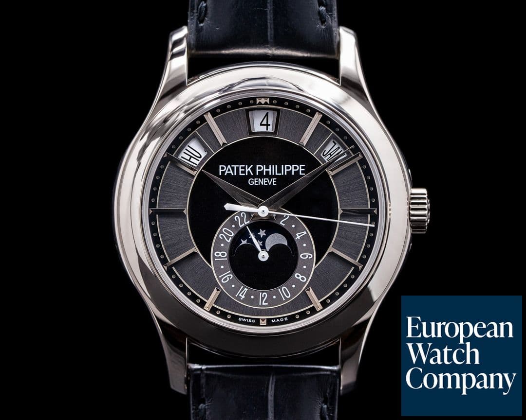 Image of Patek Philippe Annual Calendar Grey Dial 5205G 18K White Gold