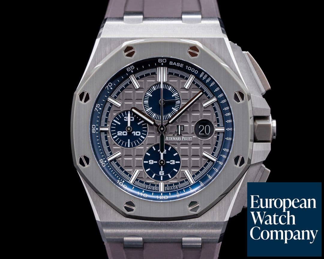 Image of Audemars Piguet 26400I0 Royal Oak Offshore Grey Ceramic Bezel Titanium / Rubber