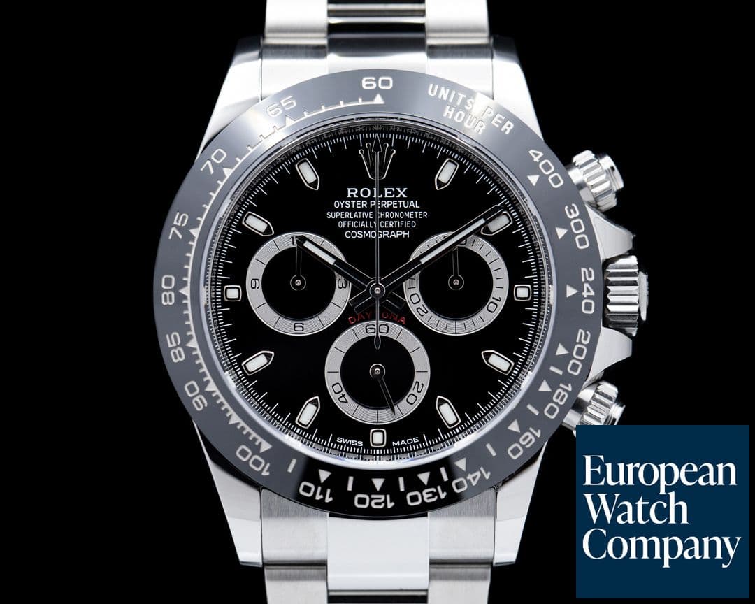 Image of Rolex Daytona  Ceramic Bezel 116500 SS / Black Dial
