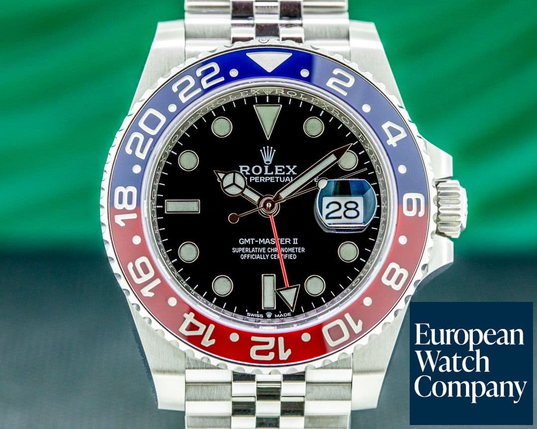 Image of Rolex GMT Master II Ceramic 126710 "Pepsi" SS / Jubilee 2020