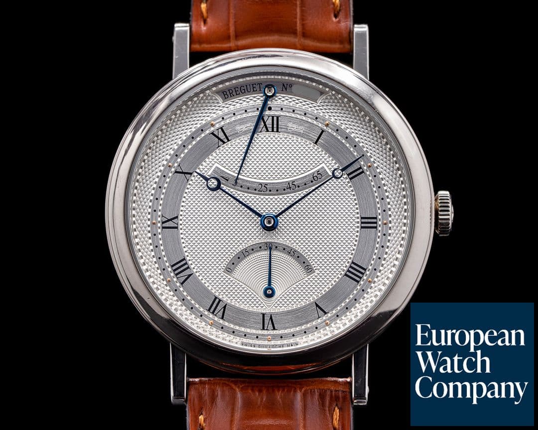 Image of Breguet Classique Retrograde Seconds 18K White Gold / Deployant