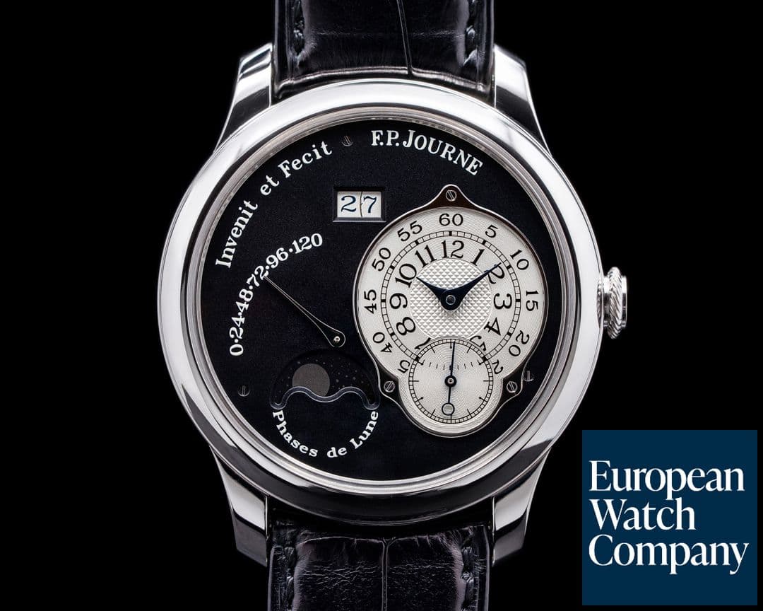 Image of F. P. Journe Octa Lune Automatic BLACK LABEL Platinum 40MM
