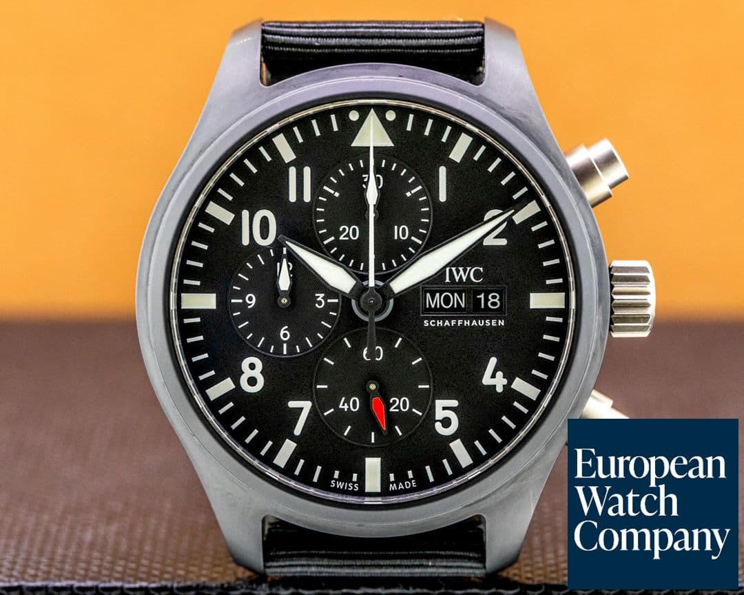 Image of IWC Top Gun Chronograph Ceramic IW389101 44.5MM