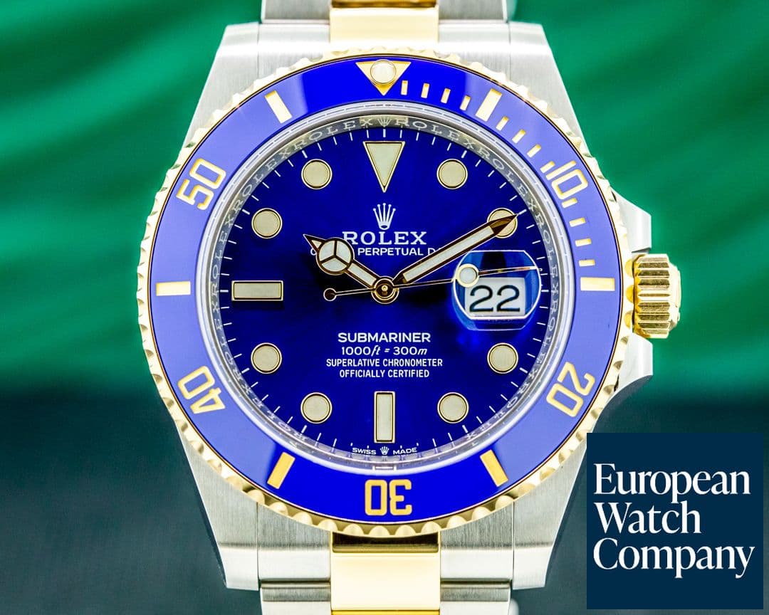 Image of Rolex Submariner 41MM 126613LB Ceramic Blue Dial 18K / SS 2021 UNWORN