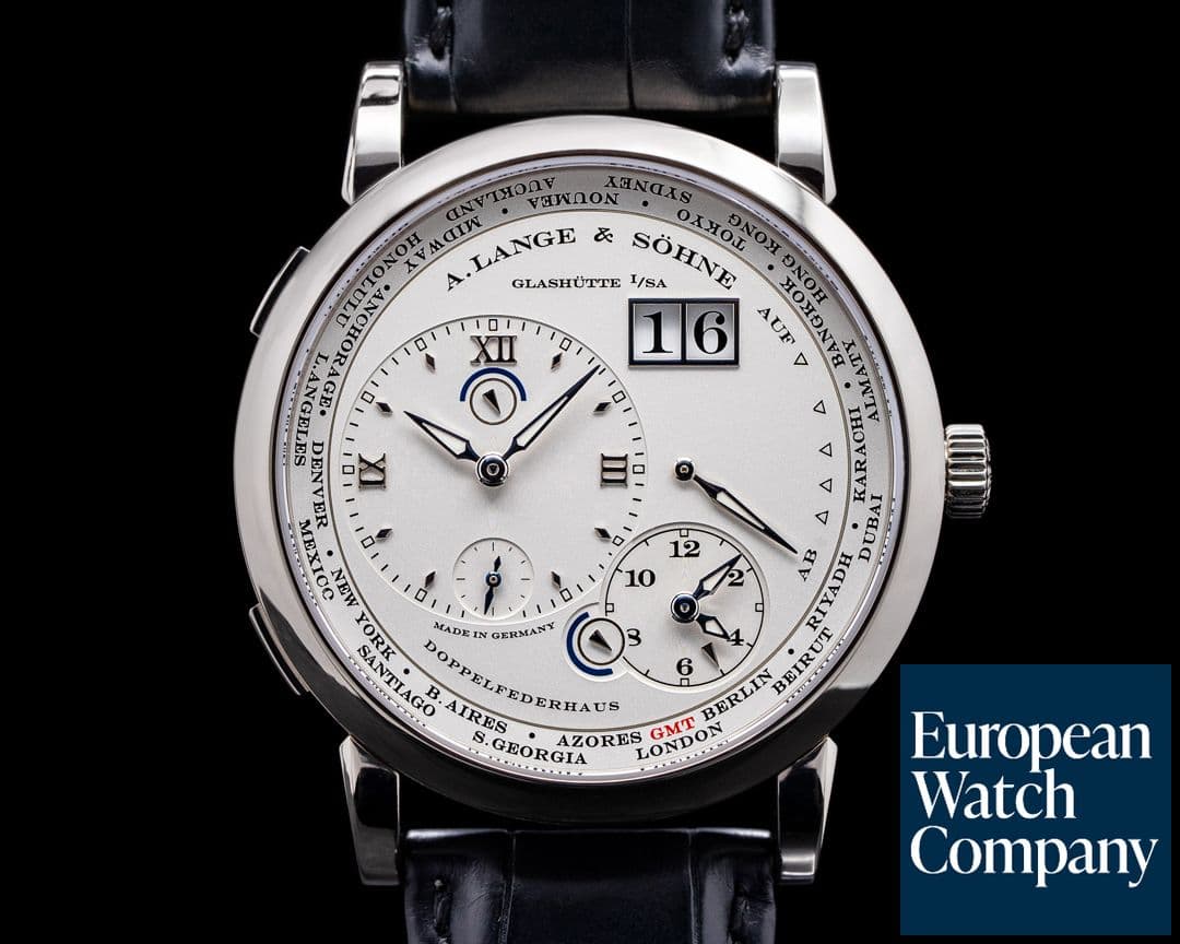 Image of A. Lange and Sohne Lange 1 Time Zone 116.039 18K White Gold