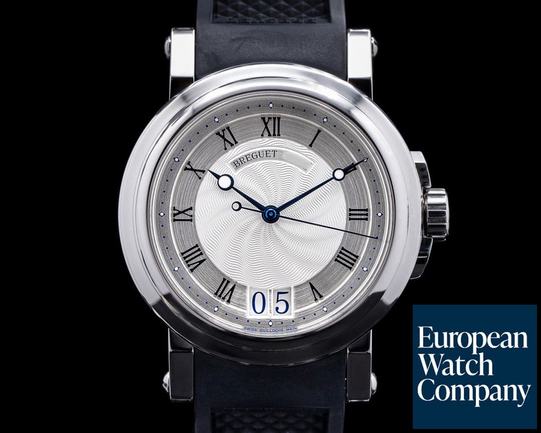 Image of Breguet Marine Big Date SS / Rubber