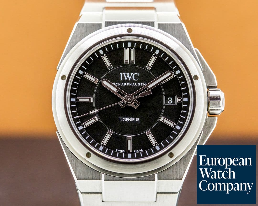 Image of IWC Ingenieur Black Dial SS / SS