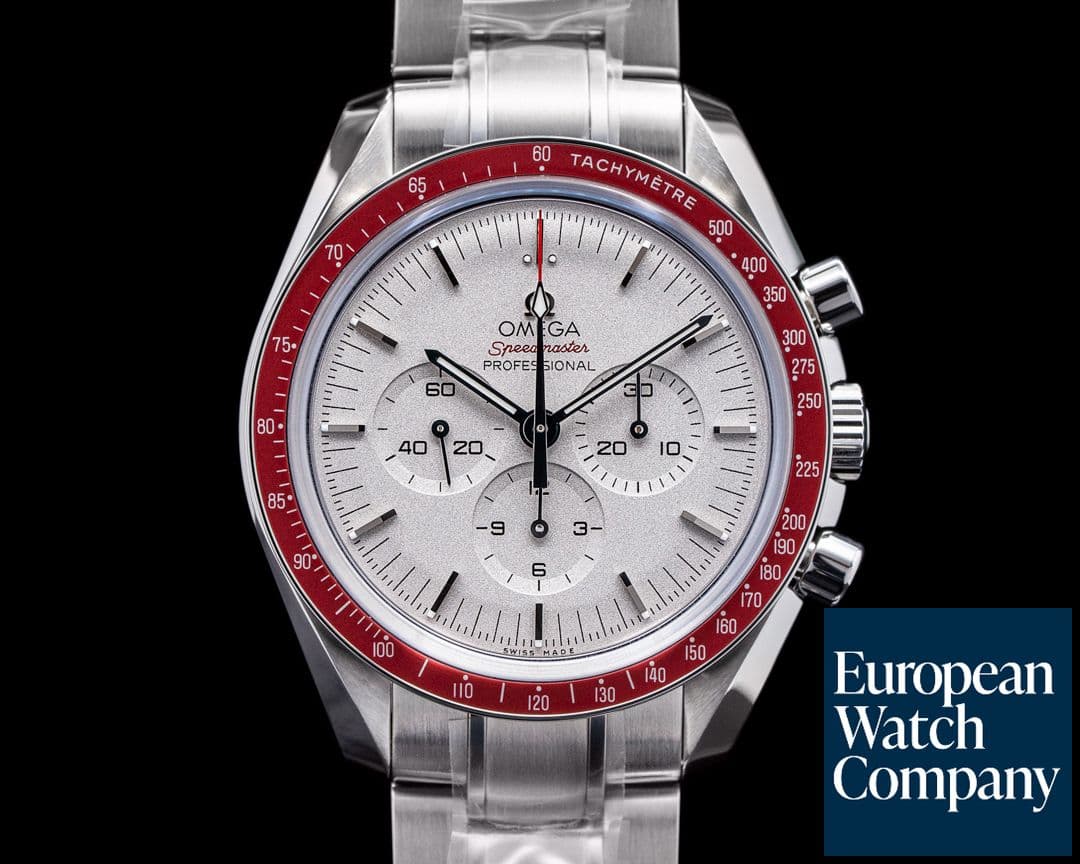 Image of Omega Speedmaster Professional "Tokyo 2020" Limited Edition Red Bezel 
