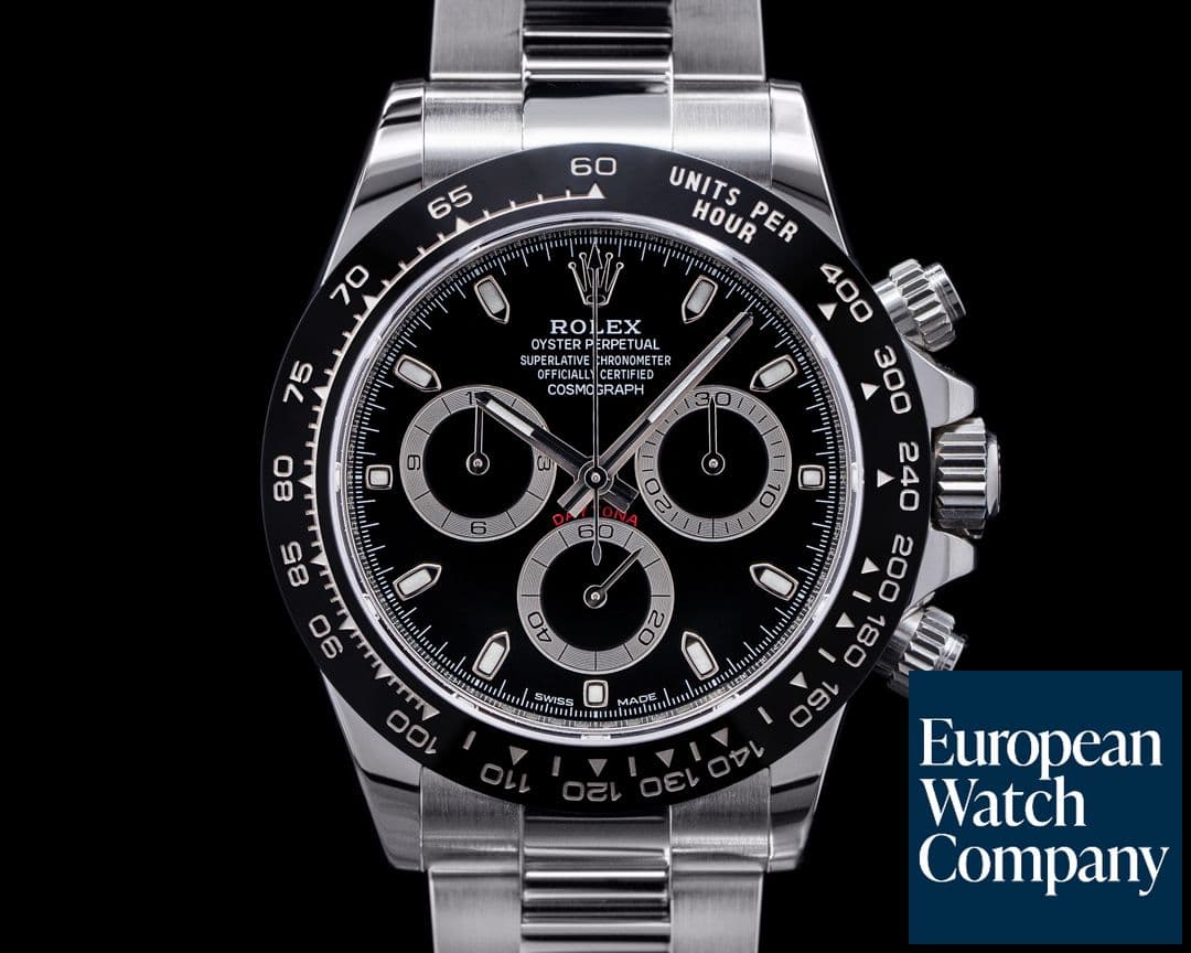 Image of Rolex Daytona Ceramic Bezel 116500 SS / Black Dial 2020