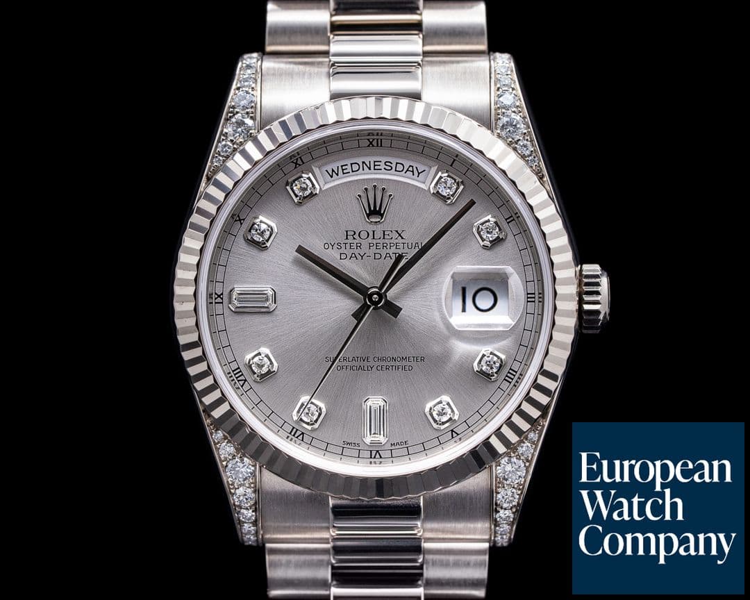 Image of Rolex Day Date President 118339 White Gold Diamond Dial