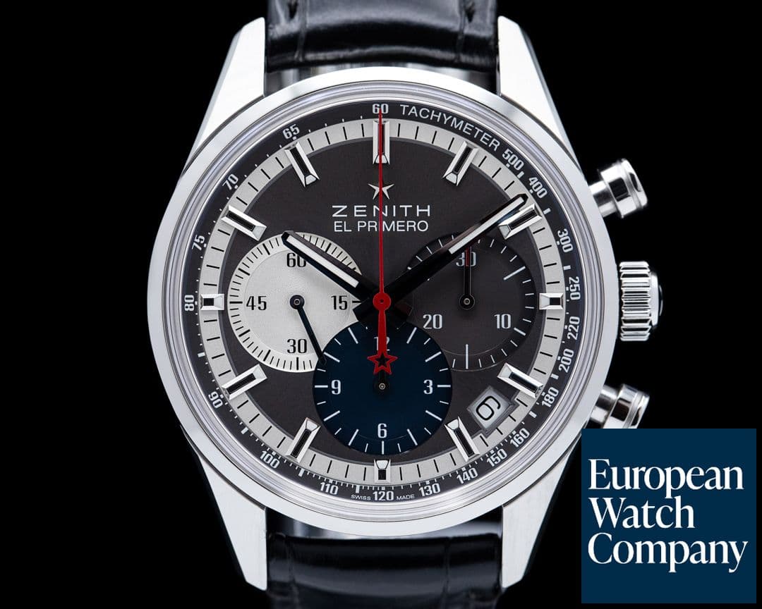 Image of Zenith El Primero Chronograph Tri Color SS 36,000VpH
Original 1969 