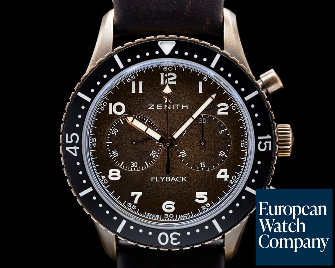 Image of Zenith Pilot Cronometro Tipo CP-2 Flyback Bronze