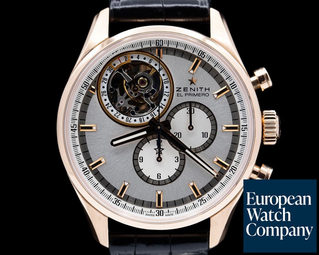 Image of Zenith El Primero Tourbillon 18K Rose Gold 44MM