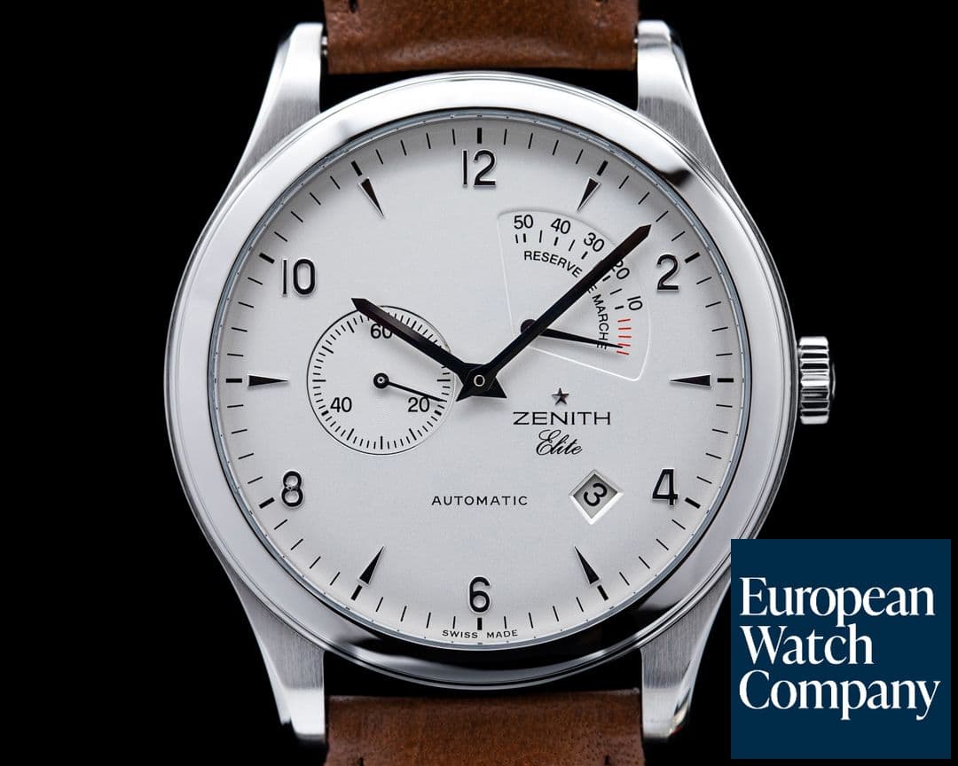 Image of Zenith Grande Elite Power Reserve SS Silver Dial