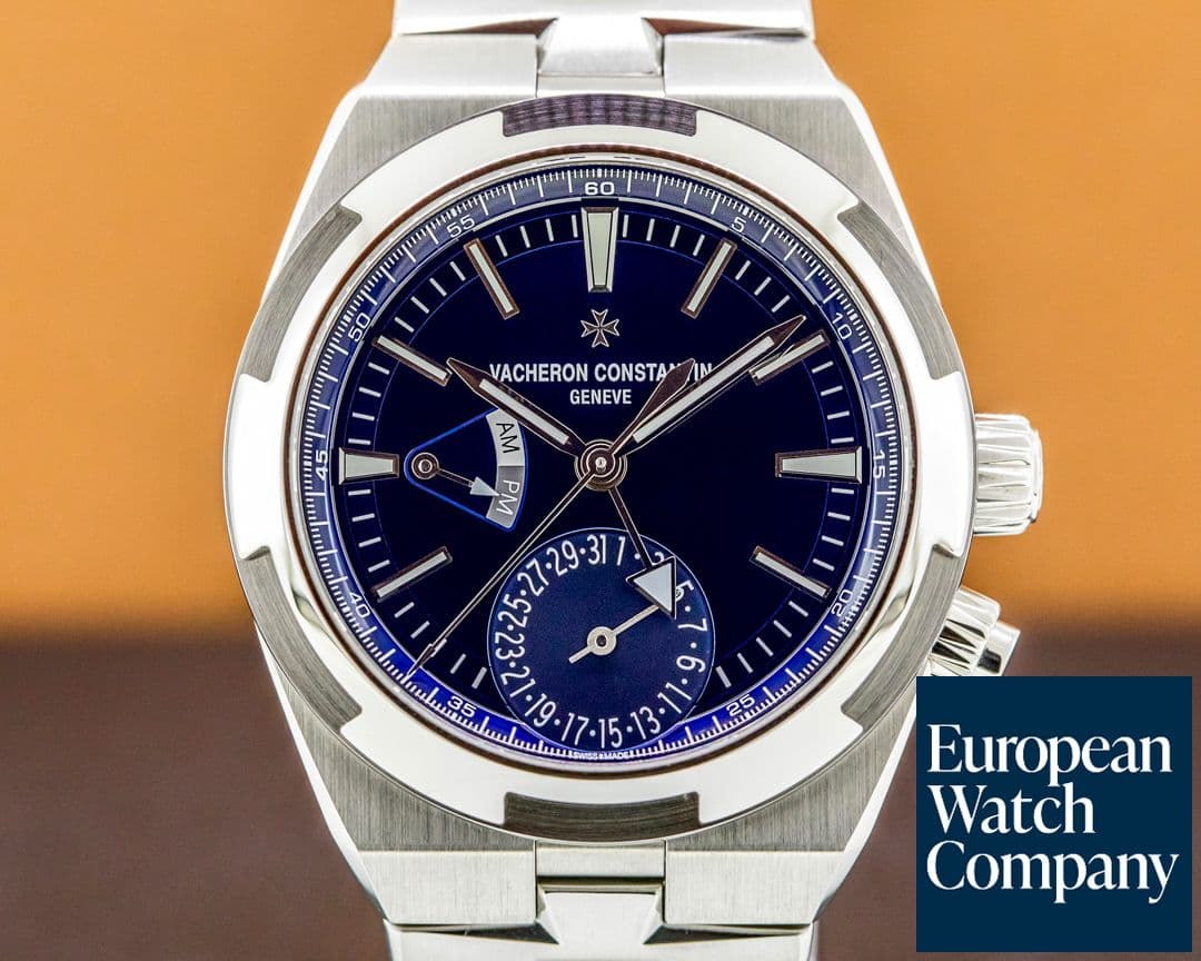 Image of Vacheron Constantin Overseas Dual Time 7900V SS Blue Dial FULL SET