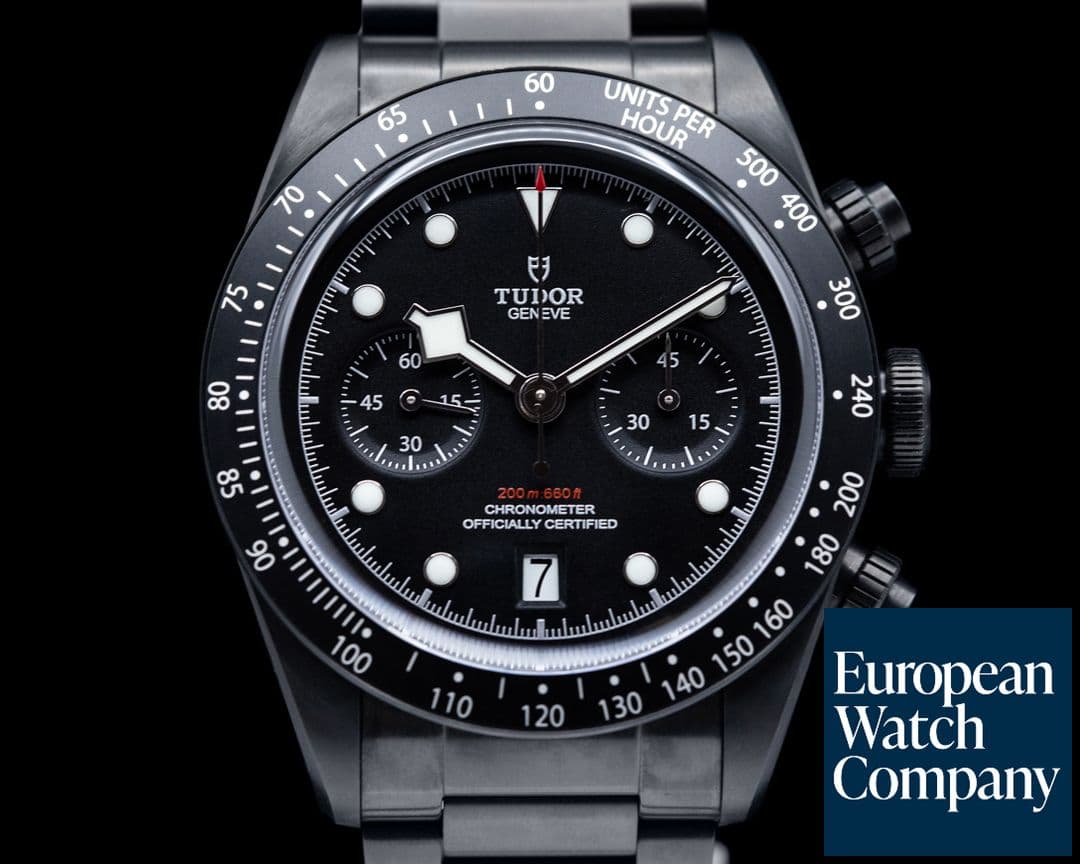 Image of Tudor Tudor Heritage Black Bay Chronograph 79360DK Dark LIMITED