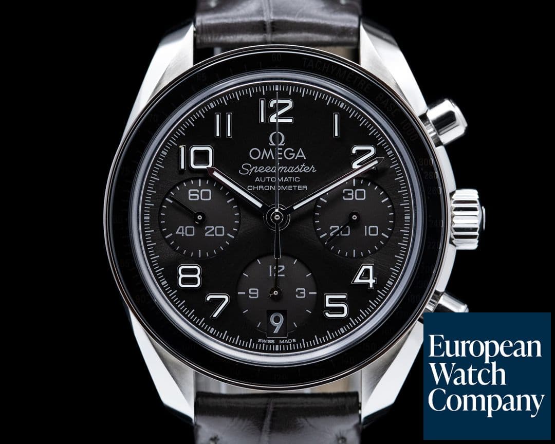 Image of Omega Speedmaster Chronograph Reduced Ceramic Bezel 38MM