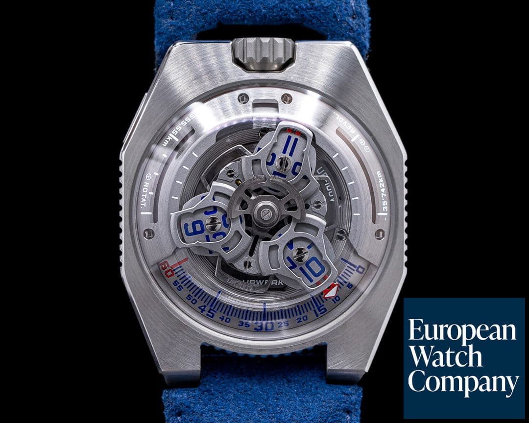 Image of URWERK UR-100V Iron LIMITED TO 25 PIECES UNWORN 