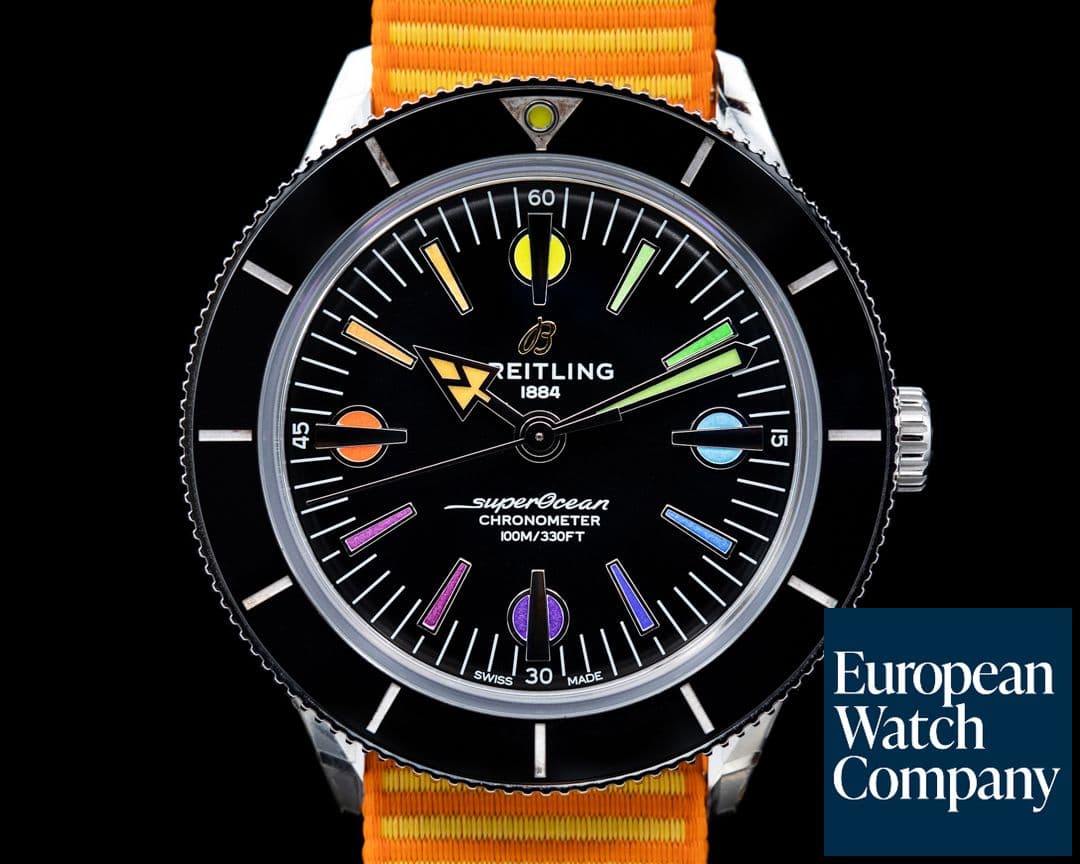 Image of Breitling SuperOcean Heritage '57 Limited Edition "Rainbow" UNWORN