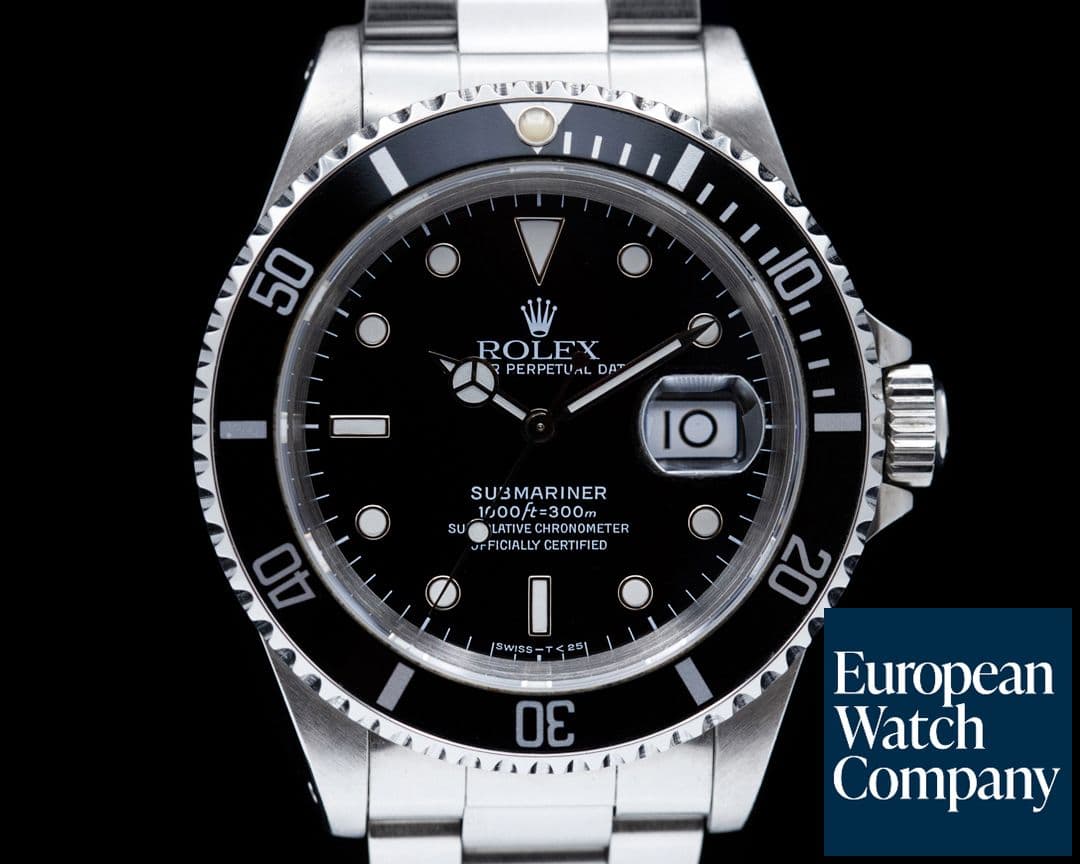Image of Rolex Submariner 16610 Date SS 
