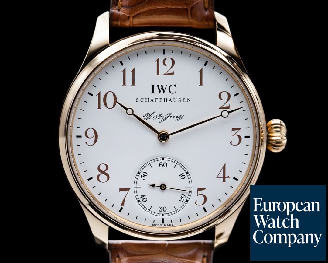 Image of IWC Portuguese F.A. Jones Limited Edition 18K Rose Gold