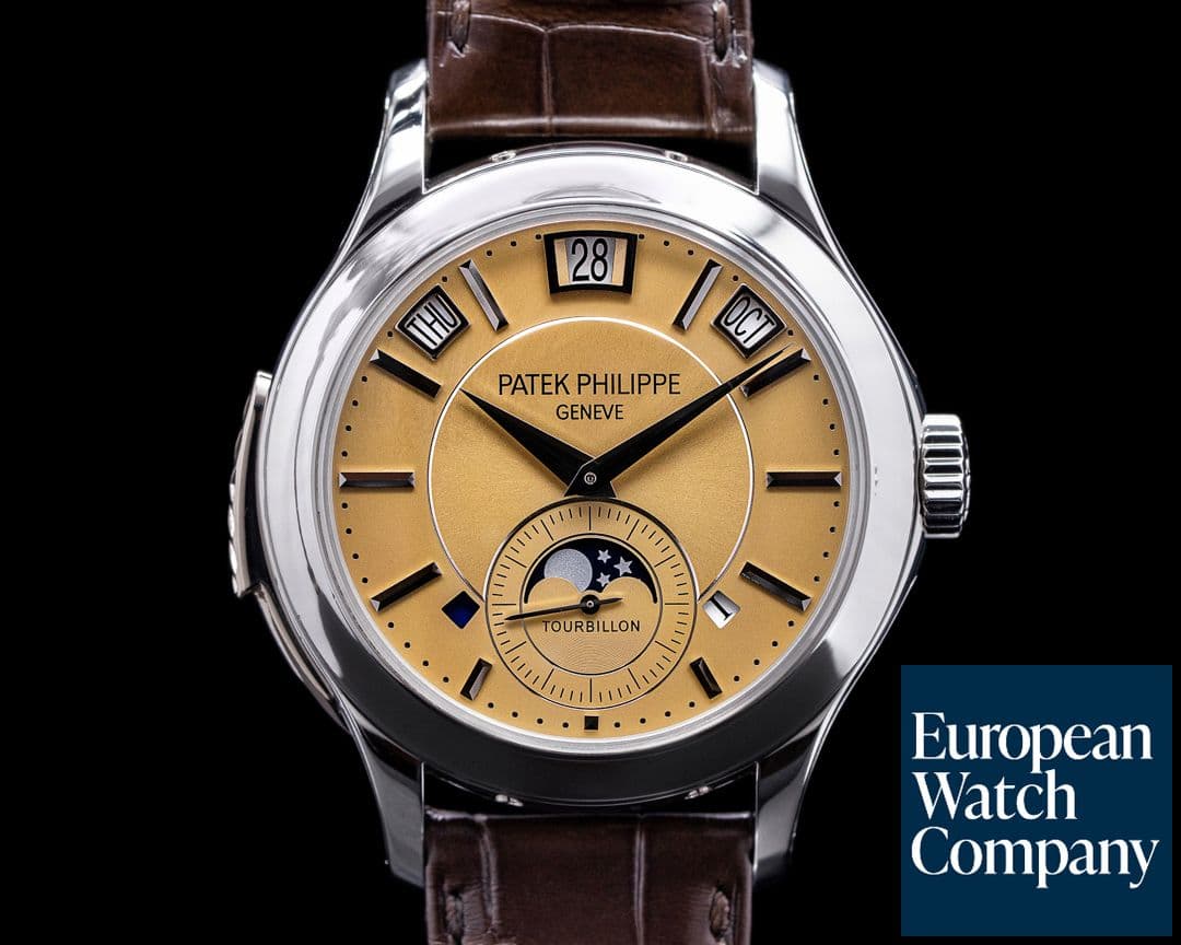 Image of Patek Philippe 5207P Minute Repeater Tourbillon SALMON DIAL FULL SET