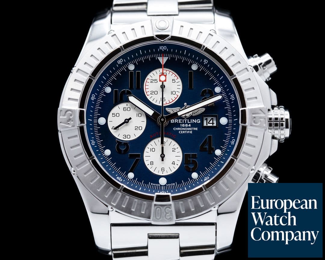 Image of Breitling Avenger II Blue Dial SS  / Bracelet