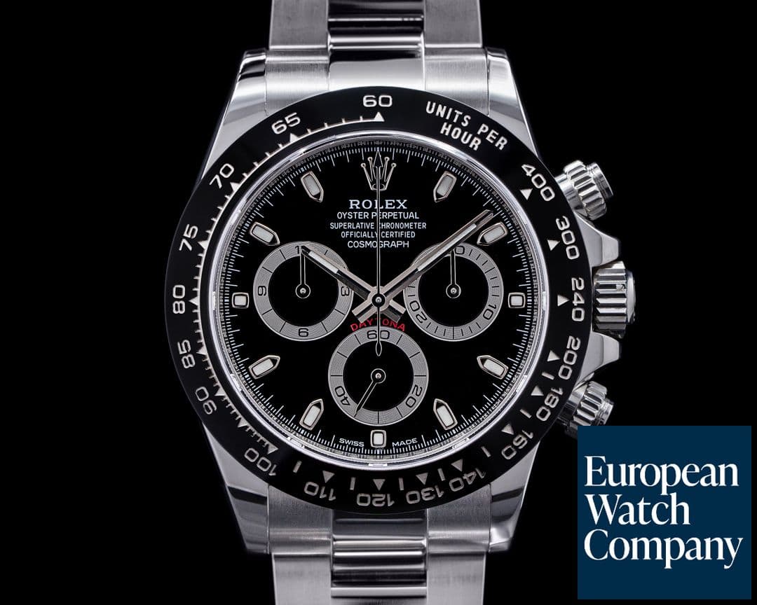 Image of Rolex Daytona 116500 Ceramic Bezel SS / Black Dial