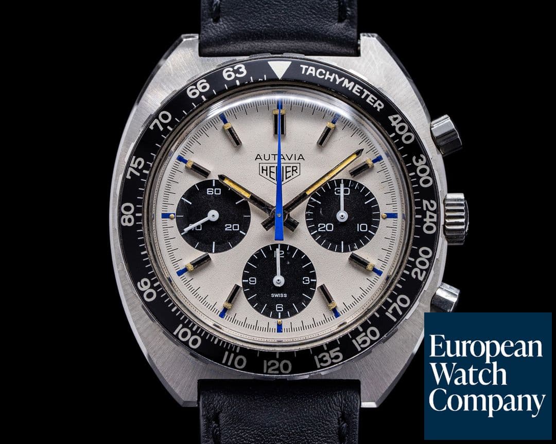 Image of Heuer Vintage Autavia 73663 Chronograph SS