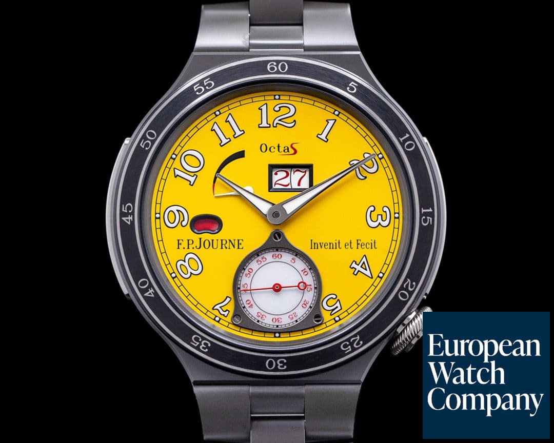Image of F. P. Journe Octa Sport ARS Titanium Yellow Dial UNWORN 2021