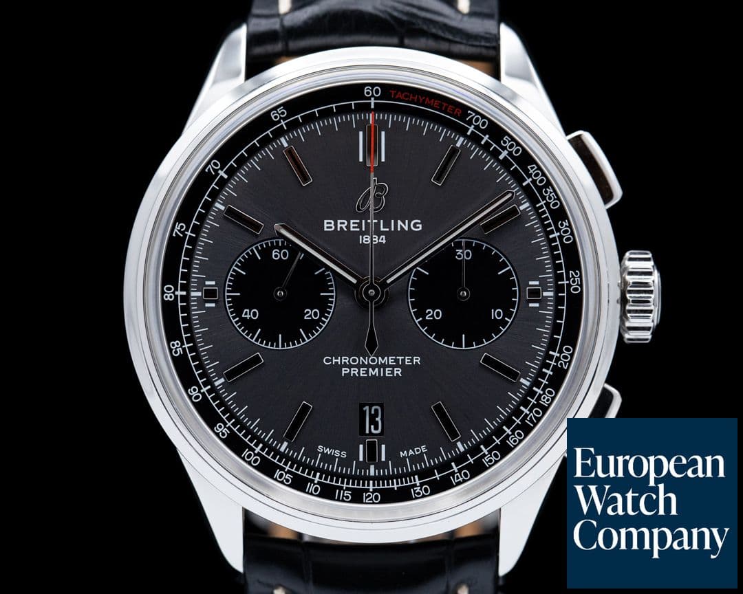 Image of Breitling Premier B01 Chronograph Grey Dial 42 SS