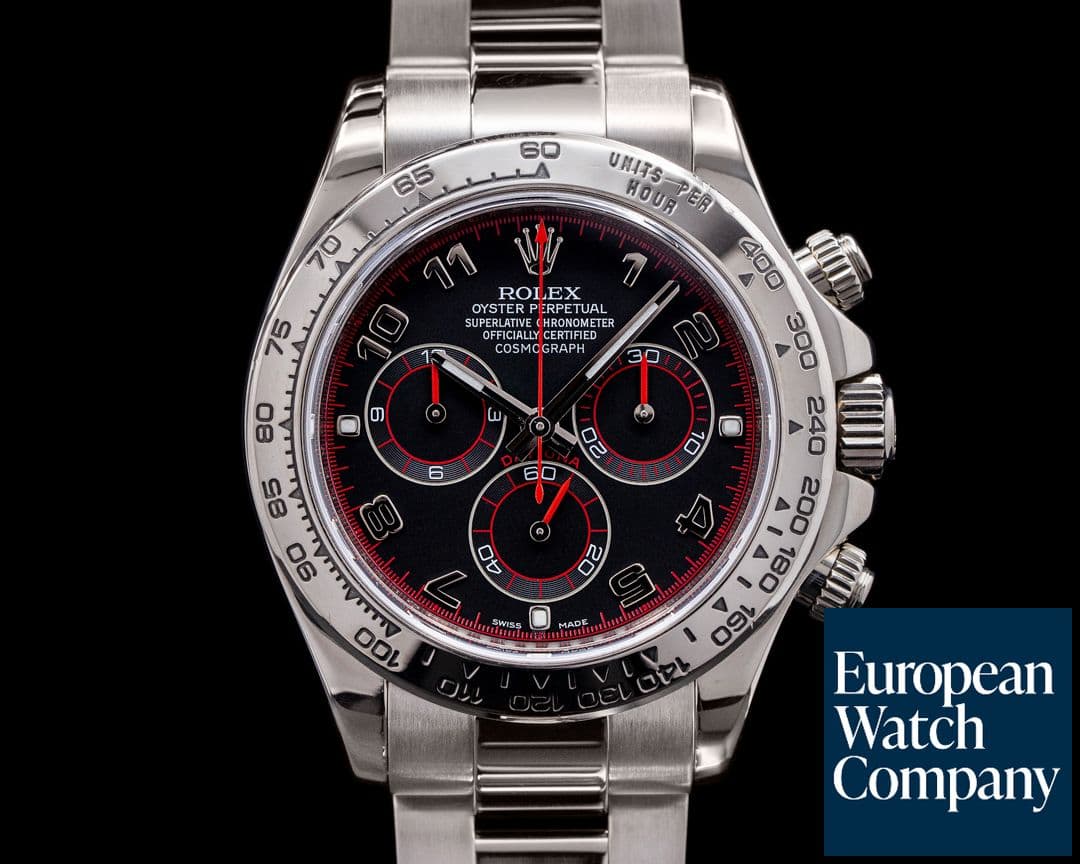 Image of Rolex Daytona 116509 Slate Arabic Racing Dial 18K White Gold