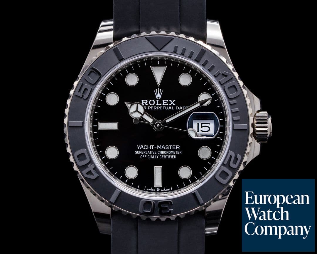 Image of Rolex Yacht Master 226659 18K White Gold / Rubber 42MM 2020